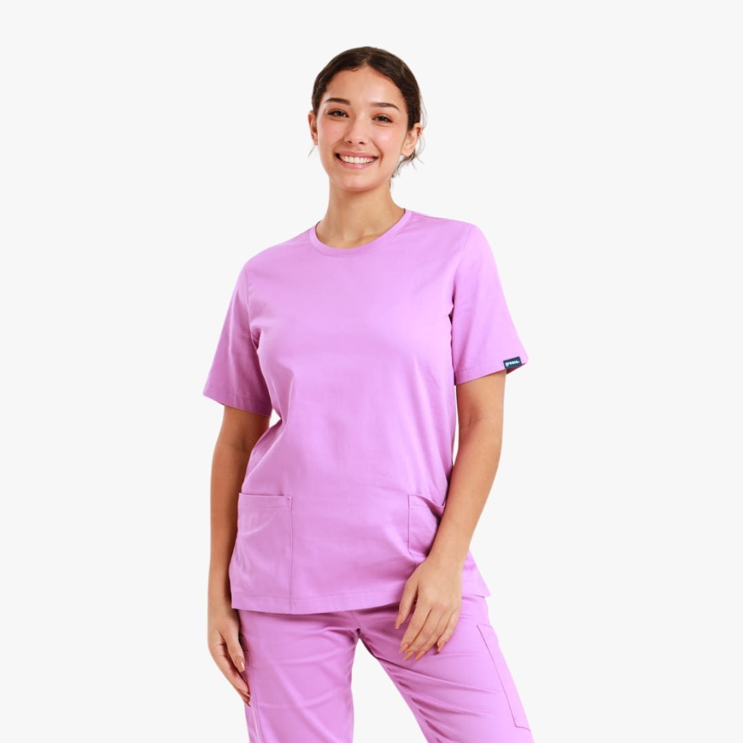 THE LADIES ROUND FEMME TOP - Greens Medi Scrubs South Africa - Premium Medical Uniforms & Apparel - Delivery Across SA 