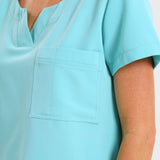 THE LUX LADIES NALEDI FEMME TOP - Greens Medi Scrubs South Africa - Premium Medical Uniforms & Apparel - Delivery Across SA 