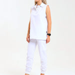NEW LADIES PRO-COLLARED SLEEVELESS TOP - Greens Medi Scrubs South Africa - Premium Medical Uniforms & Apparel - Delivery Across SA 