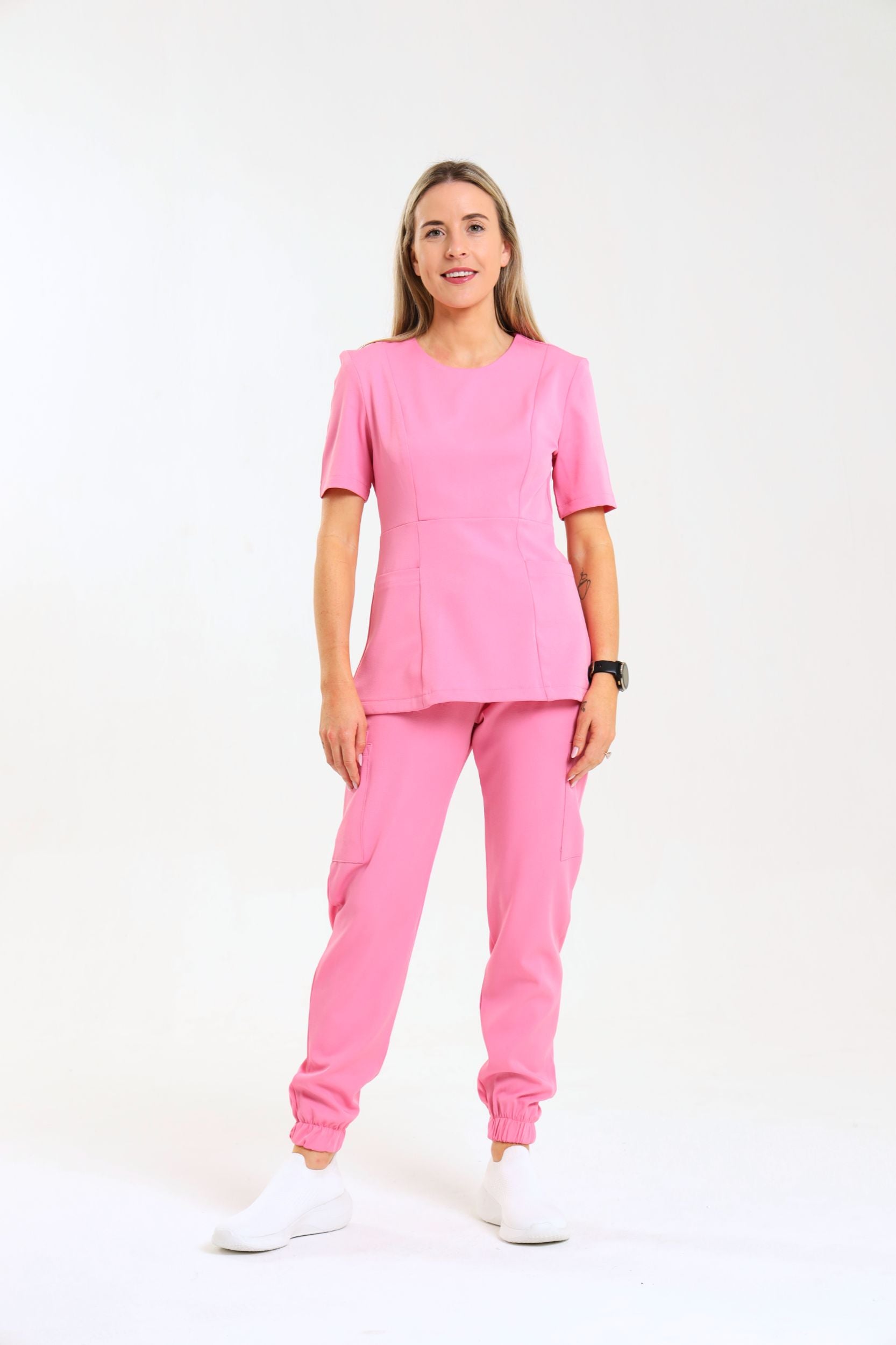 THE LADIES ELEGANT-STYLE TOP - Greens Medi Scrubs South Africa - Premium Medical Uniforms & Apparel - Delivery Across SA 