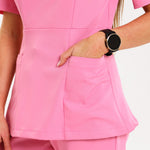 THE LADIES ELEGANT-STYLE TOP - Greens Medi Scrubs South Africa - Premium Medical Uniforms & Apparel - Delivery Across SA 