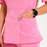 THE LADIES ELEGANT-STYLE TOP - Greens Medi Scrubs South Africa - Premium Medical Uniforms & Apparel - Delivery Across SA 
