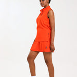 NEW LADIES MANDARIN SLEEVELESS TOP - Greens Medi Scrubs South Africa - Premium Medical Uniforms & Apparel - Delivery Across SA 