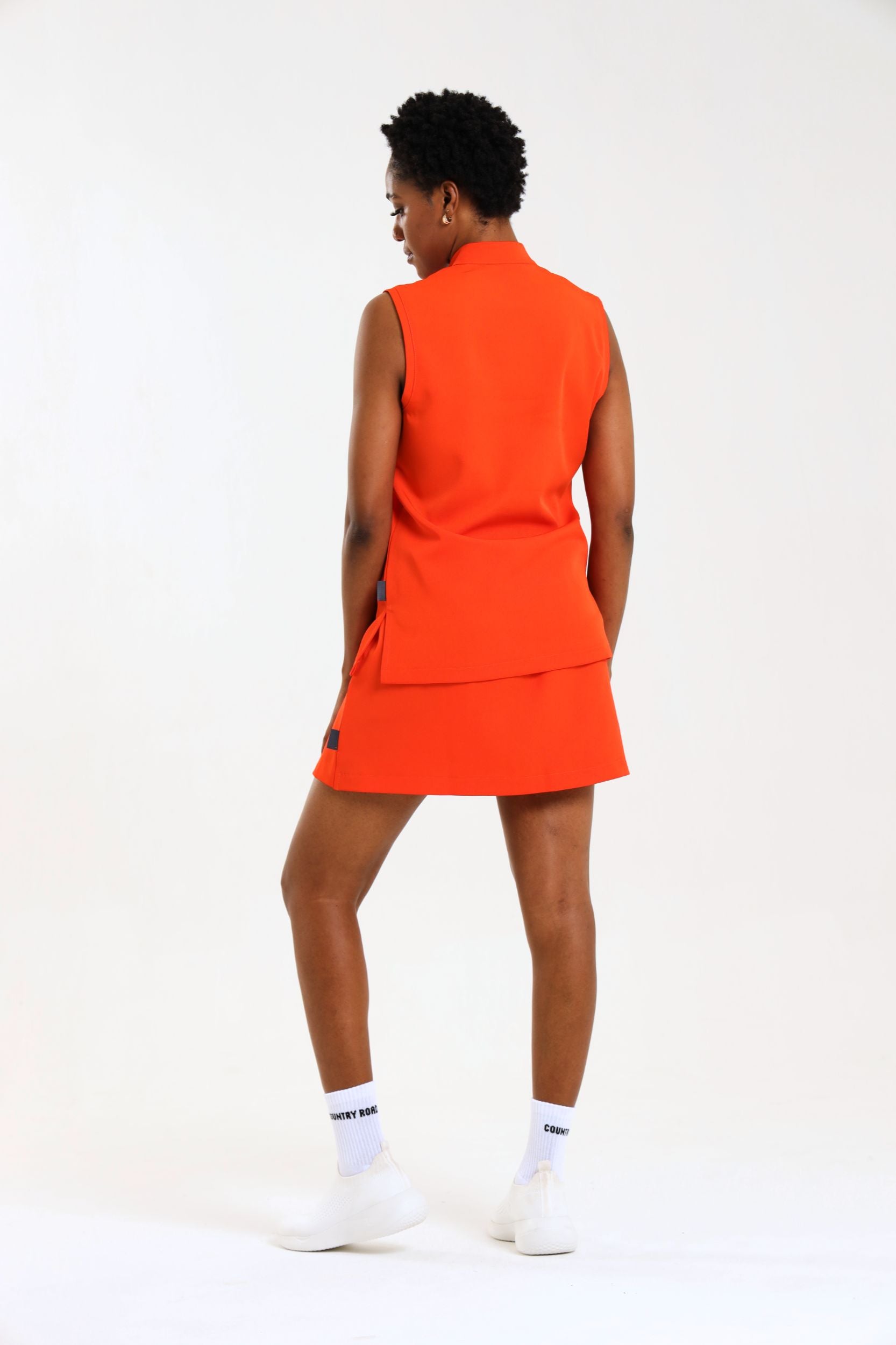 NEW LADIES MANDARIN SLEEVELESS TOP - Greens Medi Scrubs South Africa - Premium Medical Uniforms & Apparel - Delivery Across SA 