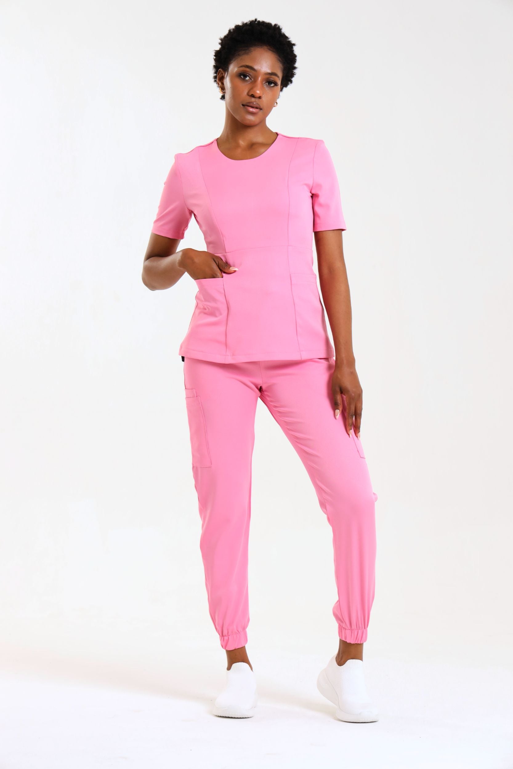 THE LADIES ELEGANT-STYLE TOP - Greens Medi Scrubs South Africa - Premium Medical Uniforms & Apparel - Delivery Across SA 