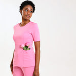 THE LADIES ELEGANT-STYLE TOP - Greens Medi Scrubs South Africa - Premium Medical Uniforms & Apparel - Delivery Across SA 