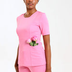 THE LADIES ELEGANT-STYLE TOP - Greens Medi Scrubs South Africa - Premium Medical Uniforms & Apparel - Delivery Across SA 