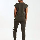 NEW LADIES ROUND PETAL TOP - Greens Medi Scrubs South Africa - Premium Medical Uniforms & Apparel - Delivery Across SA 