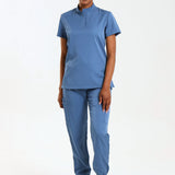 NEW LADIES MANDARIN FEMME TOP - Greens Medi Scrubs South Africa - Premium Medical Uniforms & Apparel - Delivery Across SA 