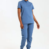 NEW LADIES MANDARIN FEMME TOP - Greens Medi Scrubs South Africa - Premium Medical Uniforms & Apparel - Delivery Across SA 