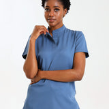 NEW LADIES MANDARIN FEMME TOP - Greens Medi Scrubs South Africa - Premium Medical Uniforms & Apparel - Delivery Across SA 