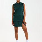 NEW LADIES PRO-COLLARED SLEEVELESS TOP - Greens Medi Scrubs South Africa - Premium Medical Uniforms & Apparel - Delivery Across SA 