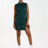 NEW LADIES PRO-COLLARED SLEEVELESS TOP - Greens Medi Scrubs South Africa - Premium Medical Uniforms & Apparel - Delivery Across SA 