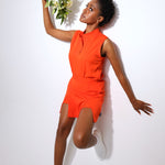 NEW LADIES MANDARIN SLEEVELESS TOP - Greens Medi Scrubs South Africa - Premium Medical Uniforms & Apparel - Delivery Across SA 