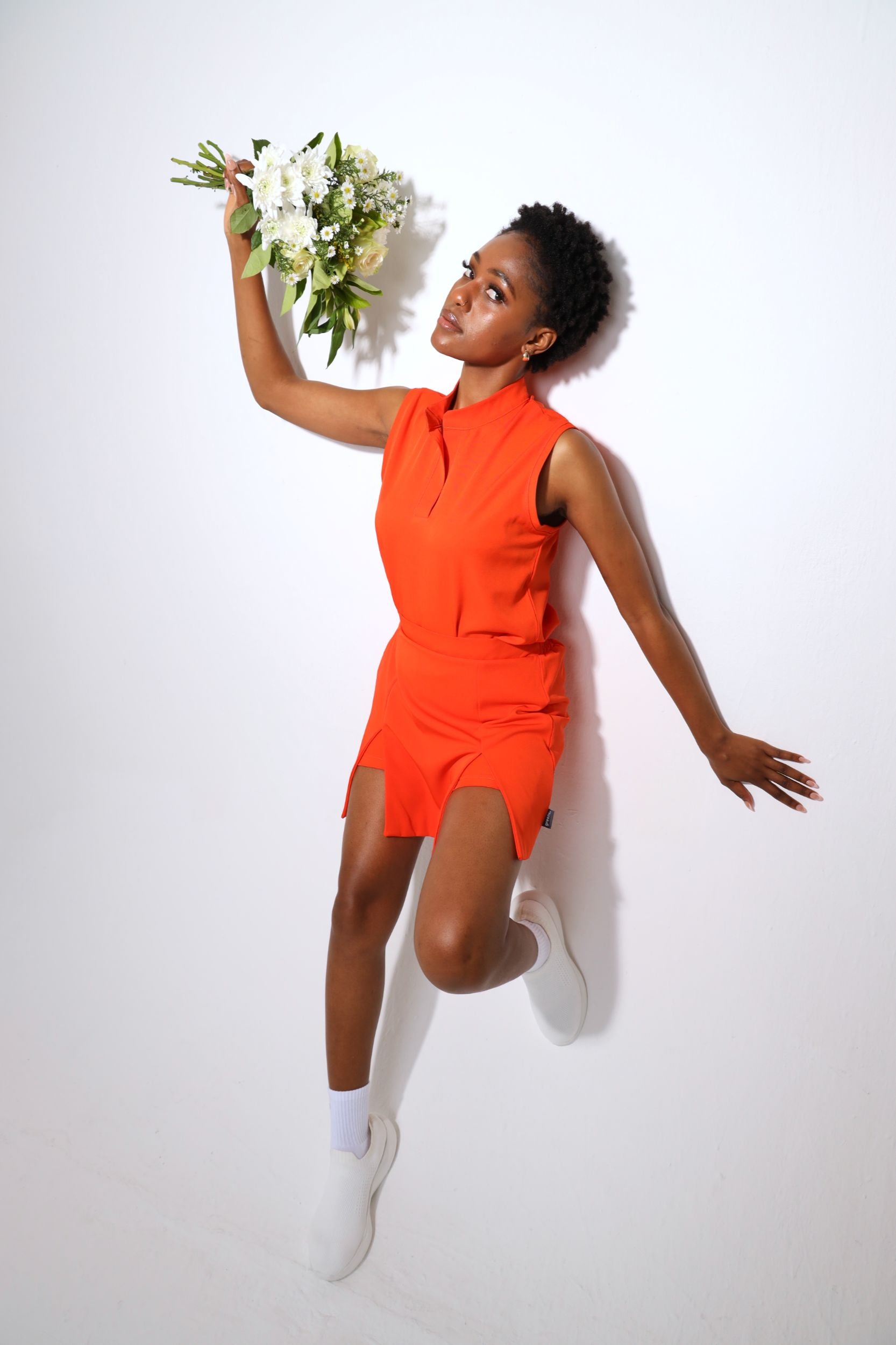 NEW LADIES MANDARIN SLEEVELESS TOP - Greens Medi Scrubs South Africa - Premium Medical Uniforms & Apparel - Delivery Across SA 