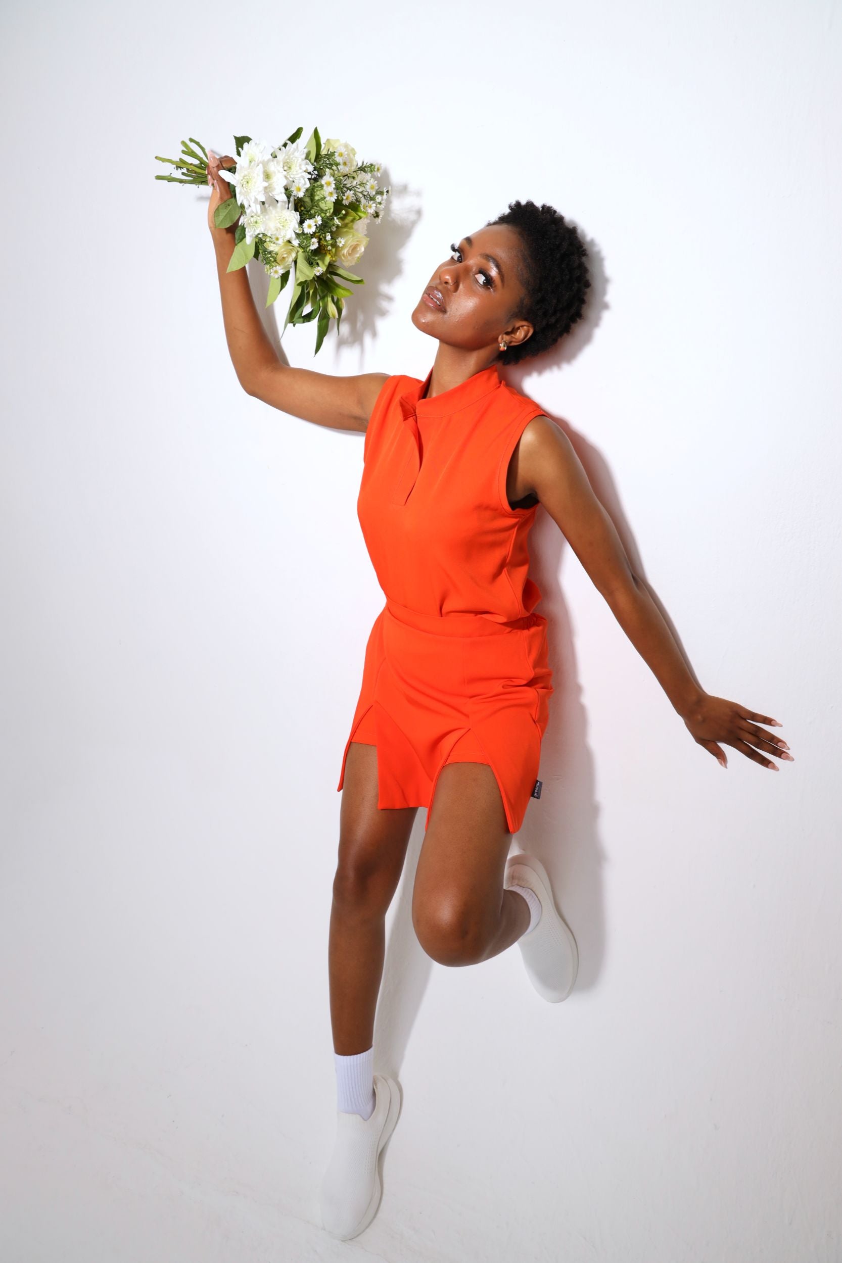NEW LADIES MANDARIN SLEEVELESS TOP - Greens Medi Scrubs South Africa - Premium Medical Uniforms & Apparel - Delivery Across SA 