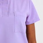 THE LUX LADIES MANDARIN FEMME TOP - Greens Medi Scrubs South Africa - Premium Medical Uniforms & Apparel - Delivery Across SA 