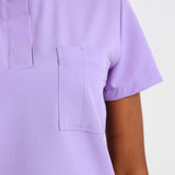 THE LUX LADIES MANDARIN FEMME TOP - Greens Medi Scrubs South Africa - Premium Medical Uniforms & Apparel - Delivery Across SA 