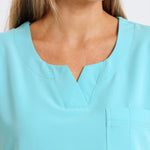 THE LUX LADIES NALEDI FEMME TOP - Greens Medi Scrubs South Africa - Premium Medical Uniforms & Apparel - Delivery Across SA 
