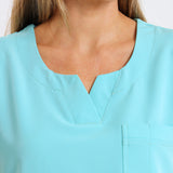 THE LUX LADIES NALEDI FEMME TOP - Greens Medi Scrubs South Africa - Premium Medical Uniforms & Apparel - Delivery Across SA 