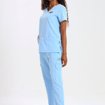 THE LUX LADIES V-NECK FEMME TOP - Greens Medi Scrubs South Africa - Premium Medical Uniforms & Apparel - Delivery Across SA 