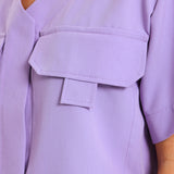 NEW LADIES LUX BOX CROP SHIRT - Greens Medi Scrubs South Africa - Premium Medical Uniforms & Apparel - Delivery Across SA 