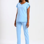 THE LUX LADIES NALEDI TULIP TOP - Greens Medi Scrubs South Africa - Premium Medical Uniforms & Apparel - Delivery Across SA 