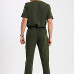 THE MENS LUX STRAIGHT-LEG PANTS - Greens Medi Scrubs South Africa - Premium Medical Uniforms & Apparel - Delivery Across SA 