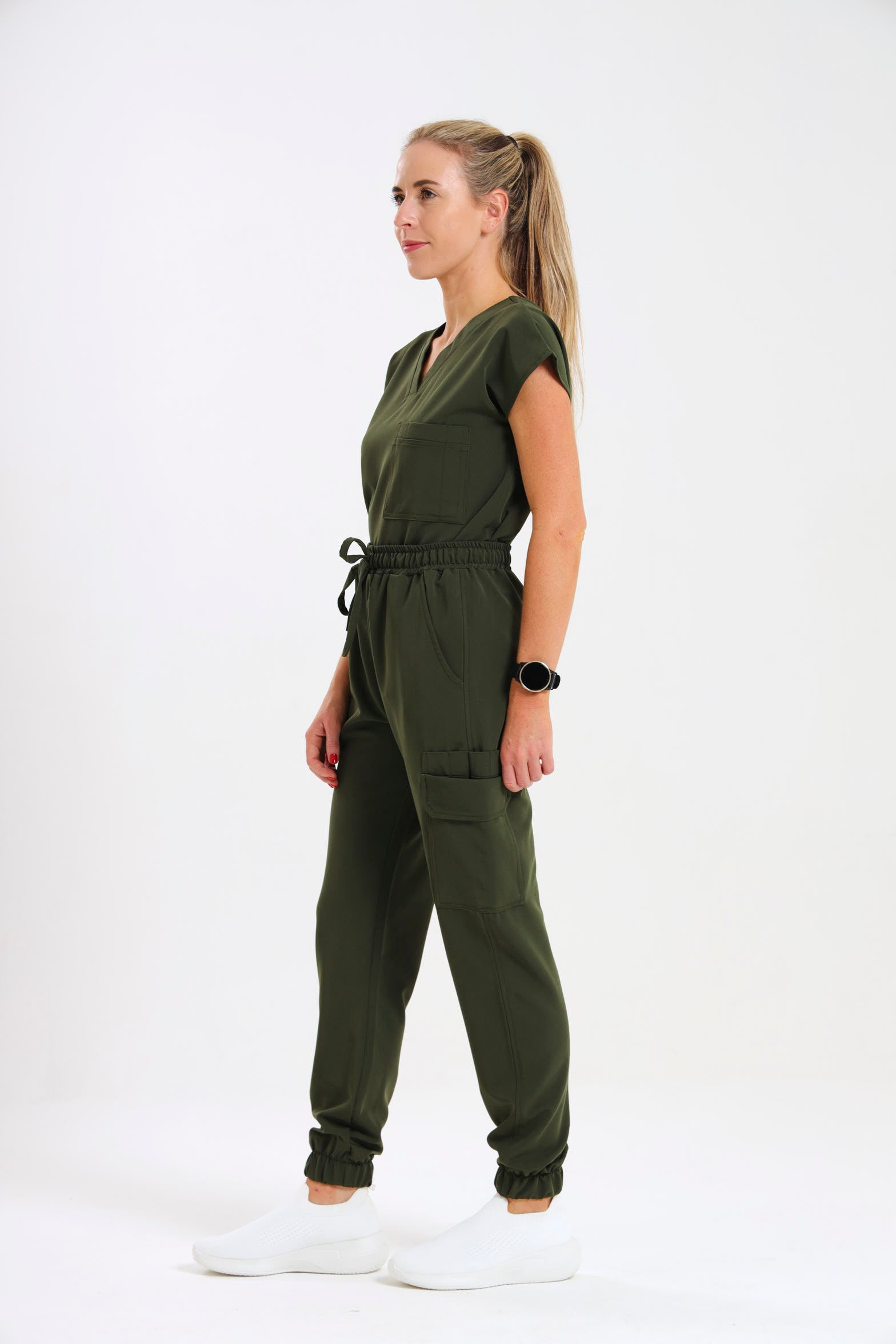 THE LADIES LUX JOGGER PANTS - Greens Medi Scrubs South Africa - Premium Medical Uniforms & Apparel - Delivery Across SA 