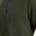 THE LUX MENS MANDARIN TOP - Greens Medi Scrubs South Africa - Premium Medical Uniforms & Apparel - Delivery Across SA 