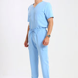 THE LUX MENS V-NECK TOP - Greens Medi Scrubs South Africa - Premium Medical Uniforms & Apparel - Delivery Across SA 
