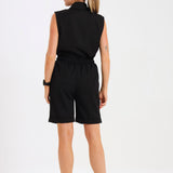NEW LADIES PRO-COLLARED SLEEVELESS TOP - Greens Medi Scrubs South Africa - Premium Medical Uniforms & Apparel - Delivery Across SA 