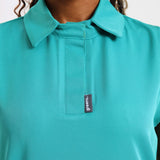 NEW LADIES PRO-COLLARED SLEEVELESS DRESS - Greens Medi Scrubs South Africa - Premium Medical Uniforms & Apparel - Delivery Across SA 