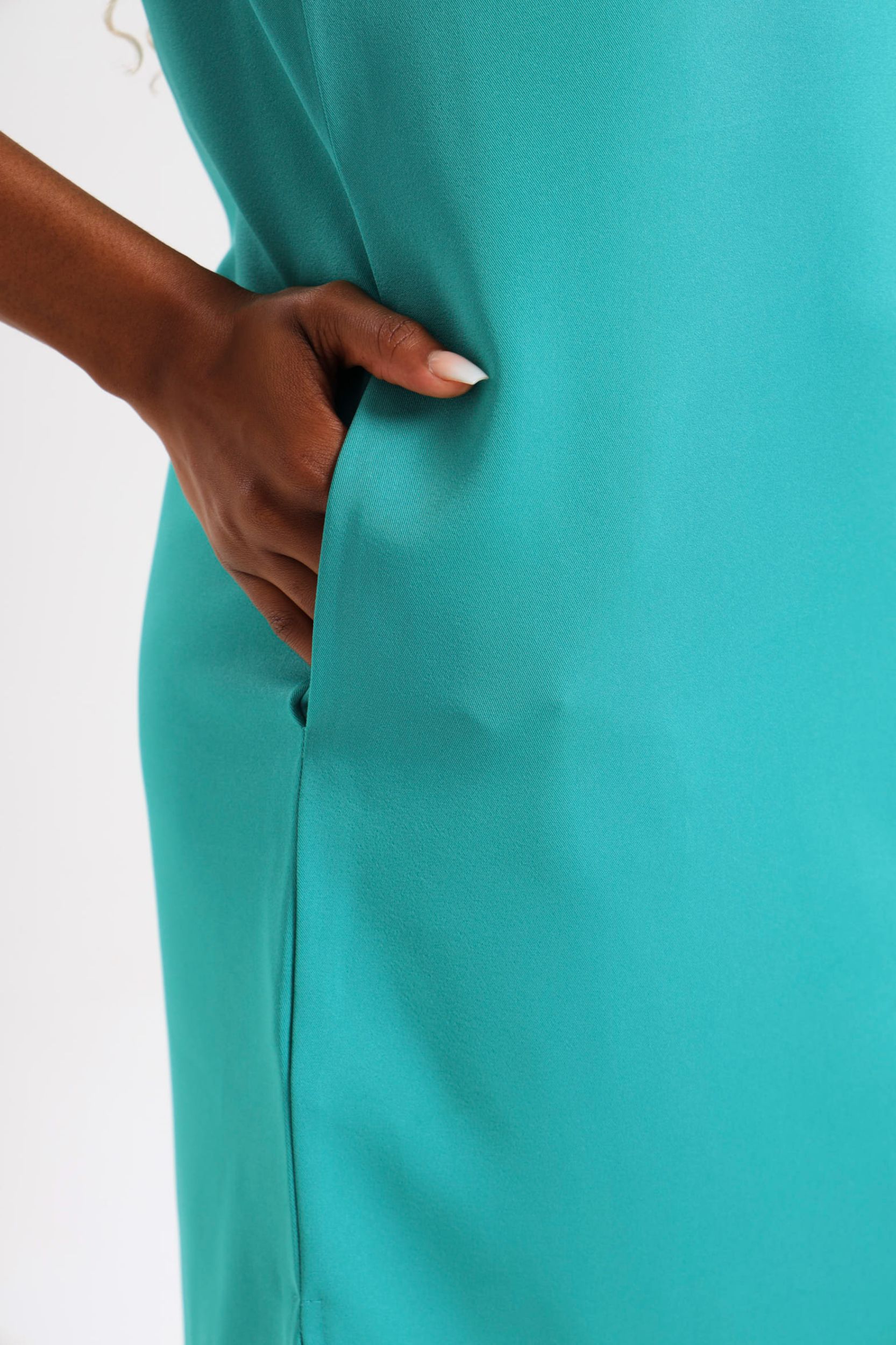NEW LADIES PRO-COLLARED SLEEVELESS DRESS - Greens Medi Scrubs South Africa - Premium Medical Uniforms & Apparel - Delivery Across SA 