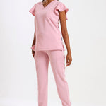 THE LADIES V-NECK FLOW TOP - Greens Medi Scrubs South Africa - Premium Medical Uniforms & Apparel - Delivery Across SA 