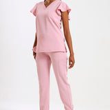 THE LADIES V-NECK FLOW TOP - Greens Medi Scrubs South Africa - Premium Medical Uniforms & Apparel - Delivery Across SA 