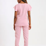 THE LADIES V-NECK FLOW TOP - Greens Medi Scrubs South Africa - Premium Medical Uniforms & Apparel - Delivery Across SA 