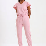 THE LADIES V-NECK FLOW TOP - Greens Medi Scrubs South Africa - Premium Medical Uniforms & Apparel - Delivery Across SA 