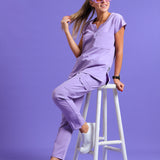 THE LUX LADIES NALEDI PETAL TOP - Greens Medi Scrubs South Africa - Premium Medical Uniforms & Apparel - Delivery Across SA 
