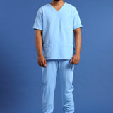 THE LUX MENS V-NECK TOP - Greens Medi Scrubs South Africa - Premium Medical Uniforms & Apparel - Delivery Across SA 