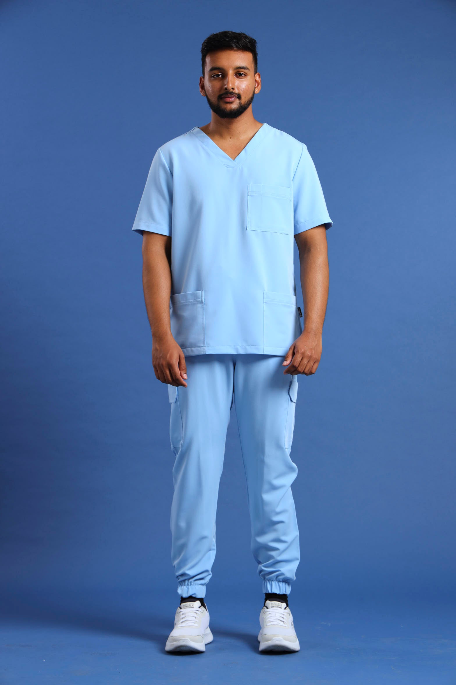 THE LUX MENS V-NECK TOP - Greens Medi Scrubs South Africa - Premium Medical Uniforms & Apparel - Delivery Across SA 