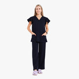 NEW LADIES WIDELEG PANTS - Greens Medi Scrubs South Africa - Premium Medical Uniforms & Apparel - Delivery Across SA 
