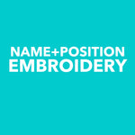 NAME AND POSITION EMBROIDERY - Greens Medi Scrubs South Africa - Premium Medical Uniforms & Apparel - Delivery Across SA 