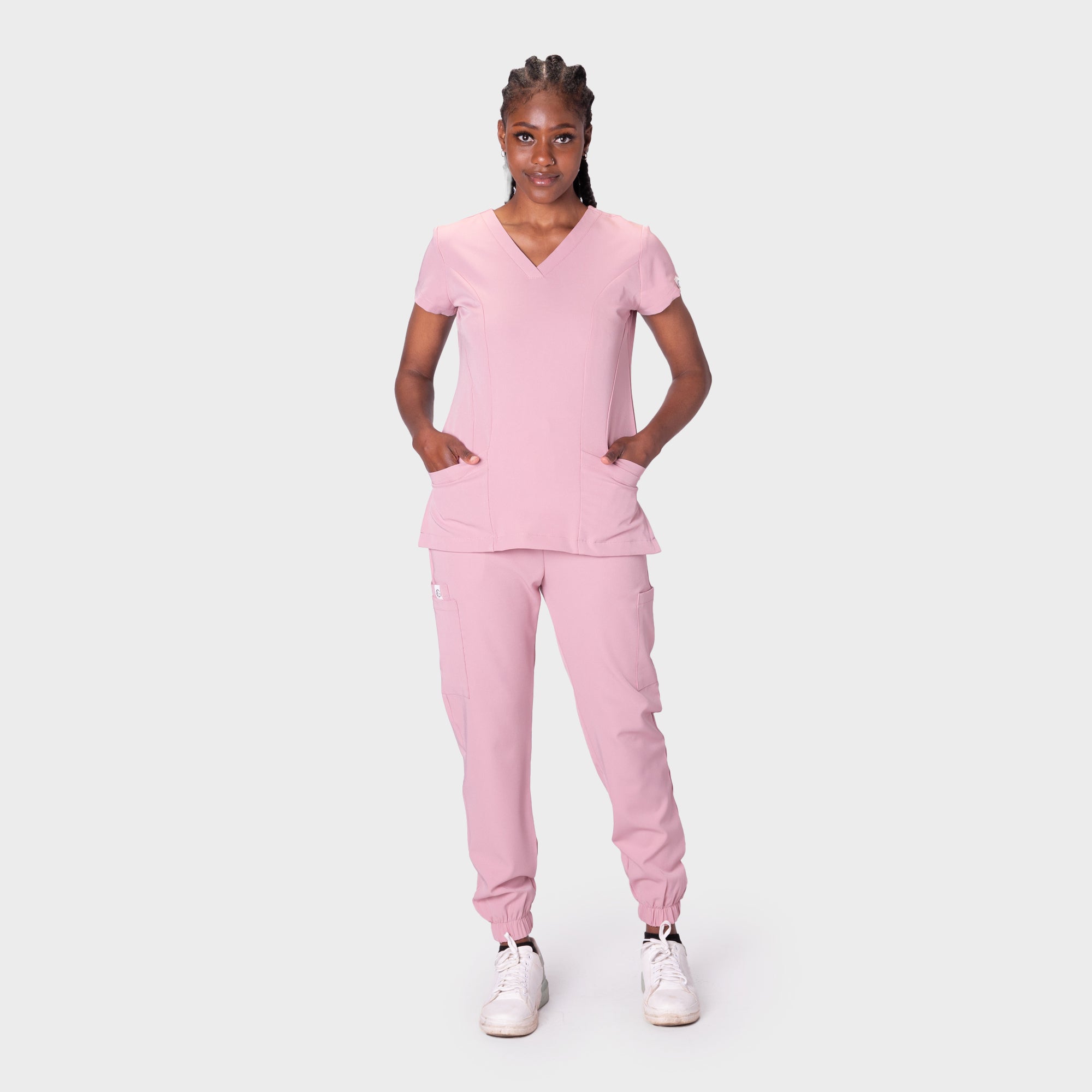 LADIES ACTIVE X SLIM TOP - Greens Medi Scrubs South Africa - Premium Medical Uniforms & Apparel - Delivery Across SA 