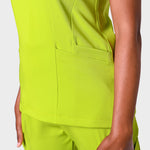 LADIES ACTIVE X SLIM TOP - Greens Medi Scrubs South Africa - Premium Medical Uniforms & Apparel - Delivery Across SA 