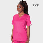 LADIES PREMIUM V-NECK TOP - Greens Medi Scrubs South Africa - Premium Medical Uniforms & Apparel - Delivery Across SA 