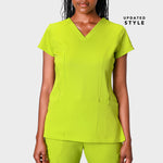 LADIES ACTIVE X SLIM TOP - Greens Medi Scrubs South Africa - Premium Medical Uniforms & Apparel - Delivery Across SA 